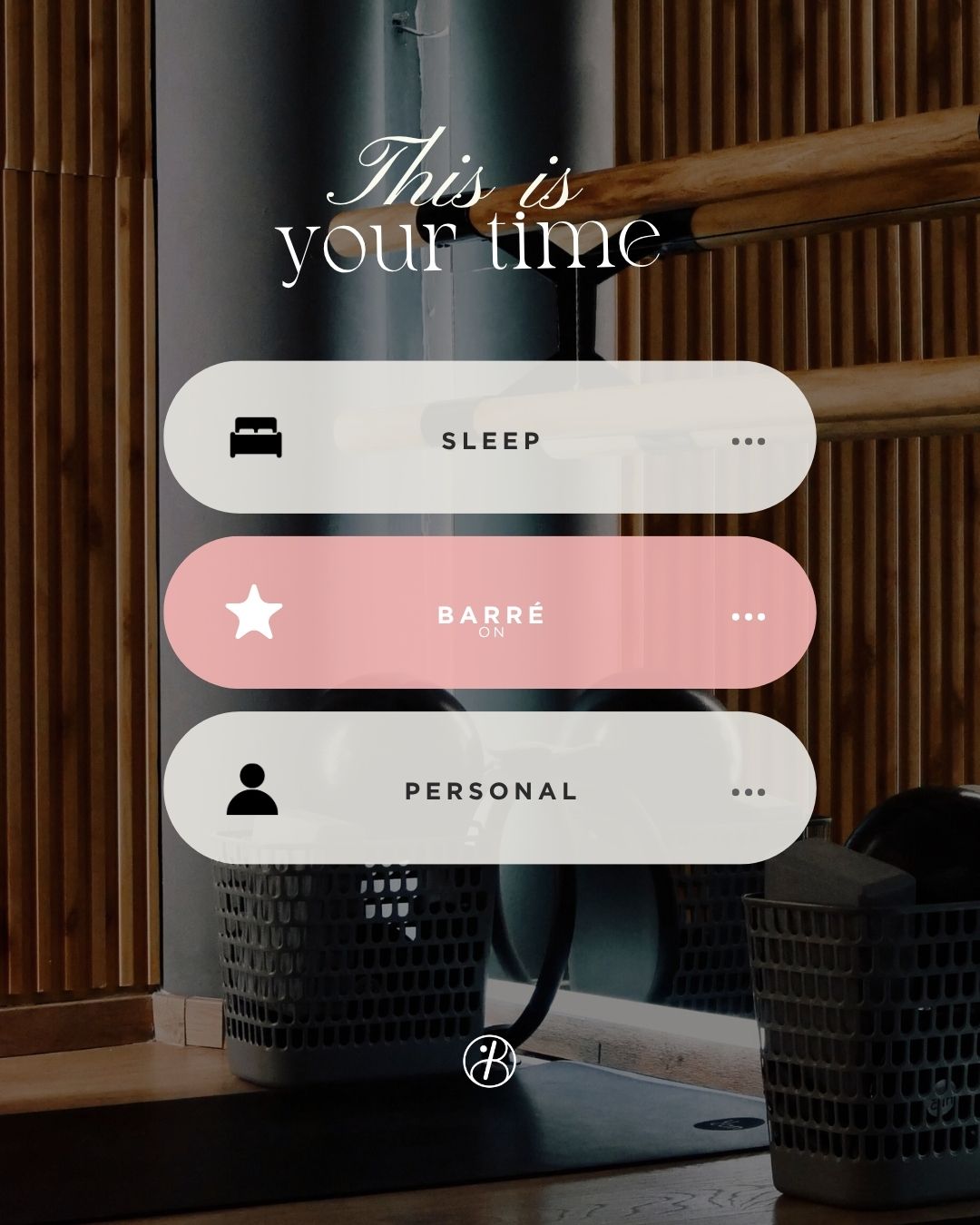 Instagram post created for Barré Motion