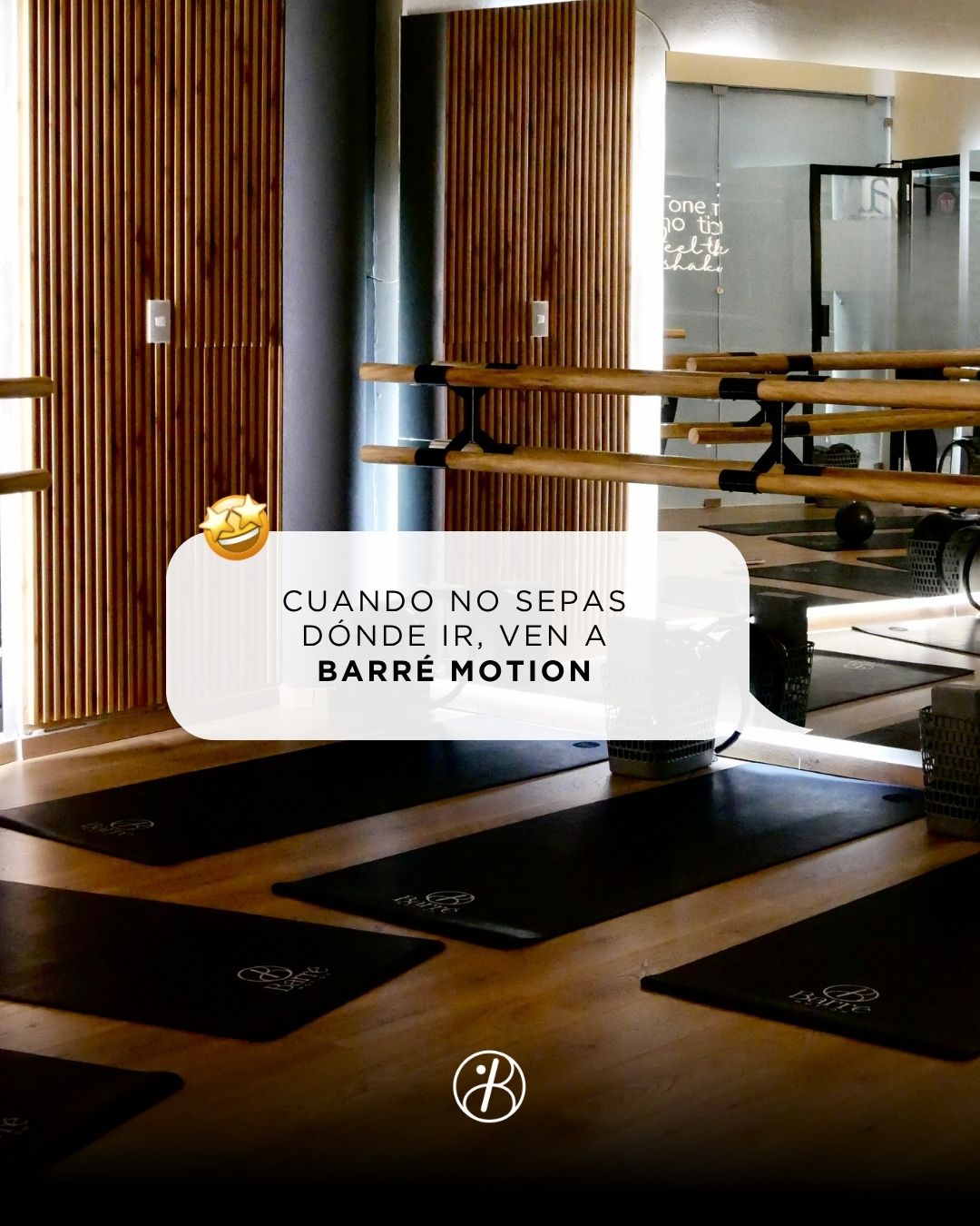Instagram post created for Barré Motion