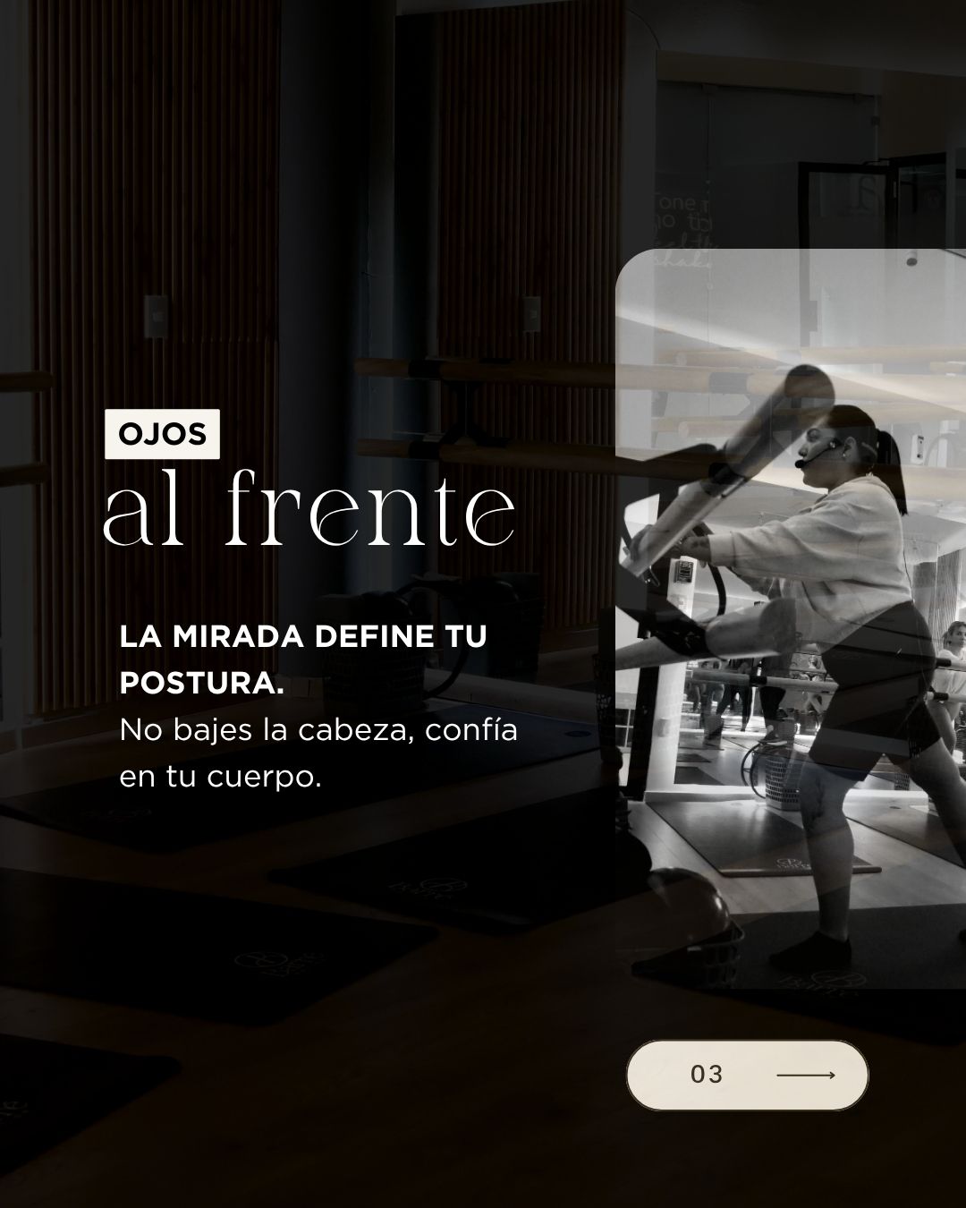 Instagram post created for Barré Motion