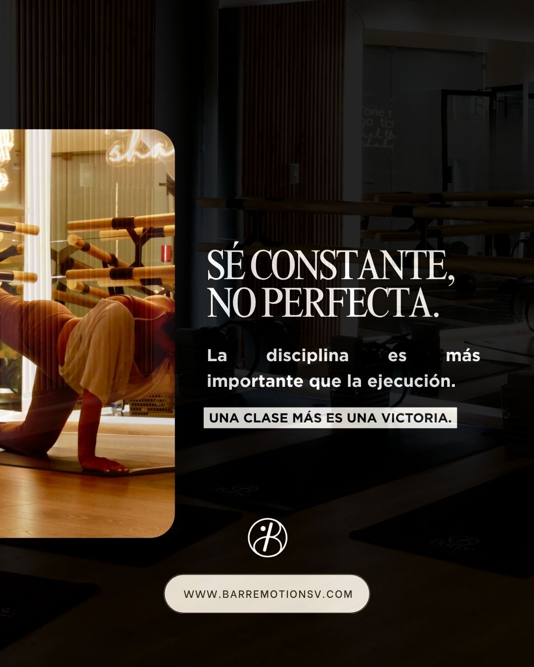 Instagram post created for Barré Motion