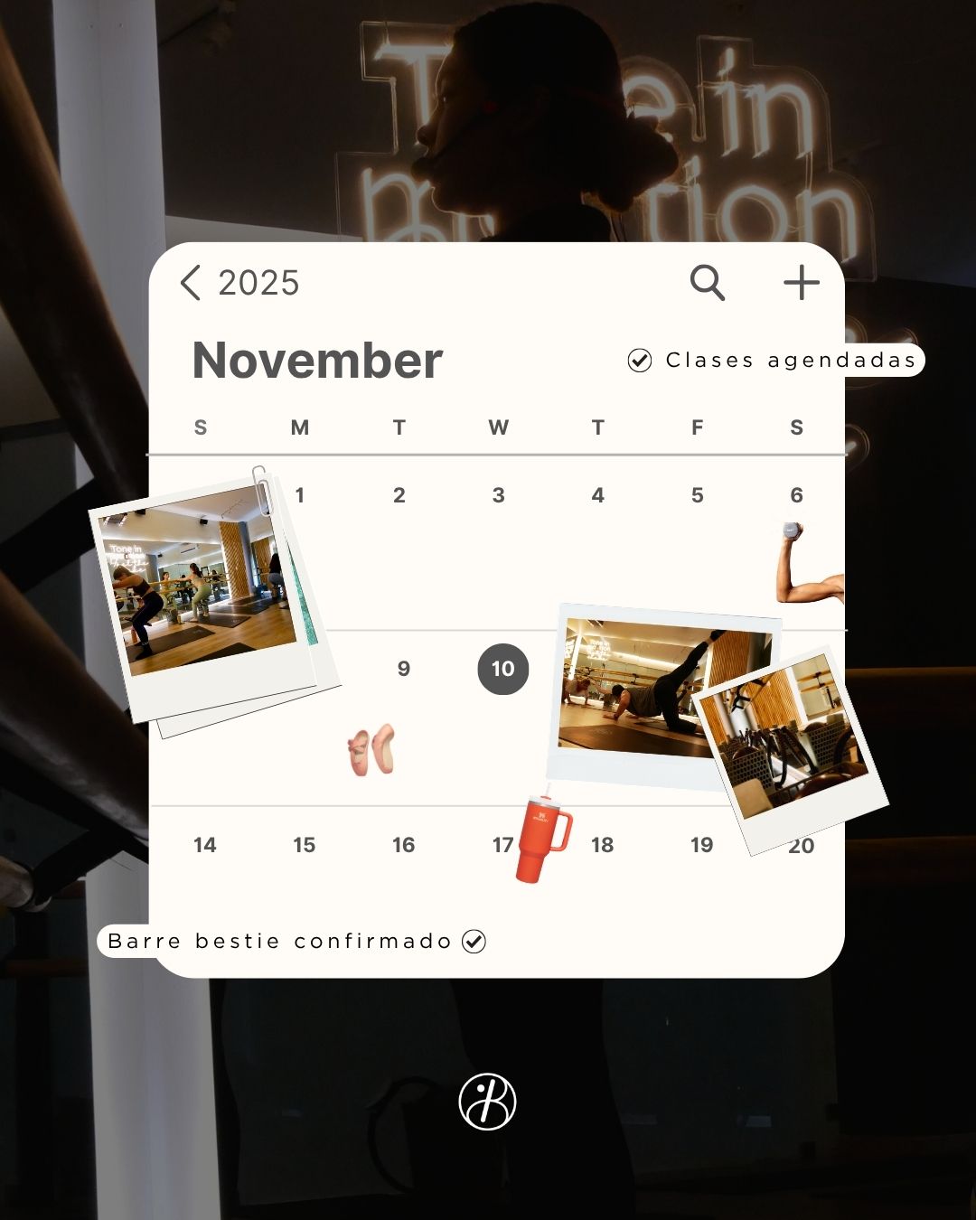 Instagram post created for Barré Motion
