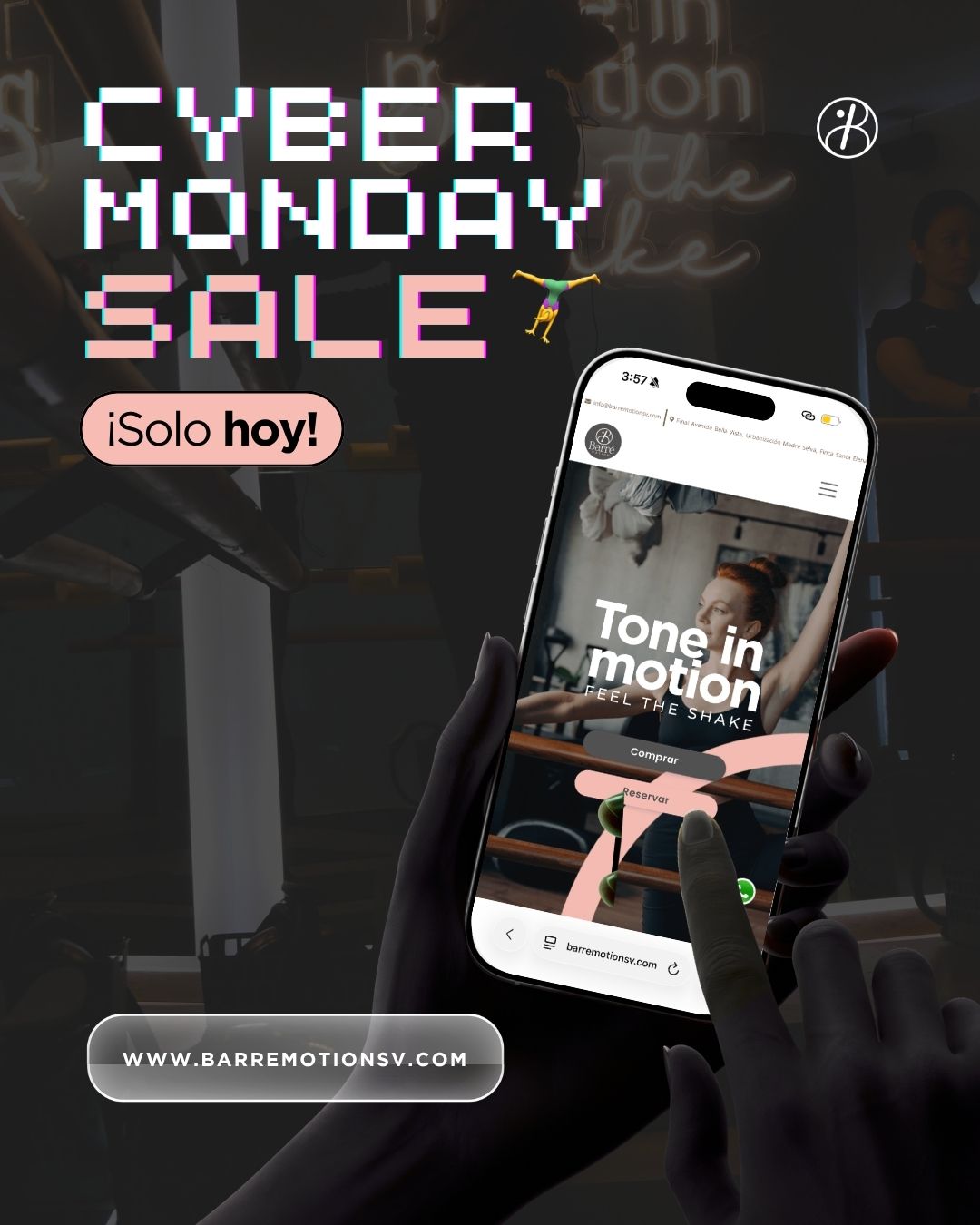 Instagram post created for Barré Motion