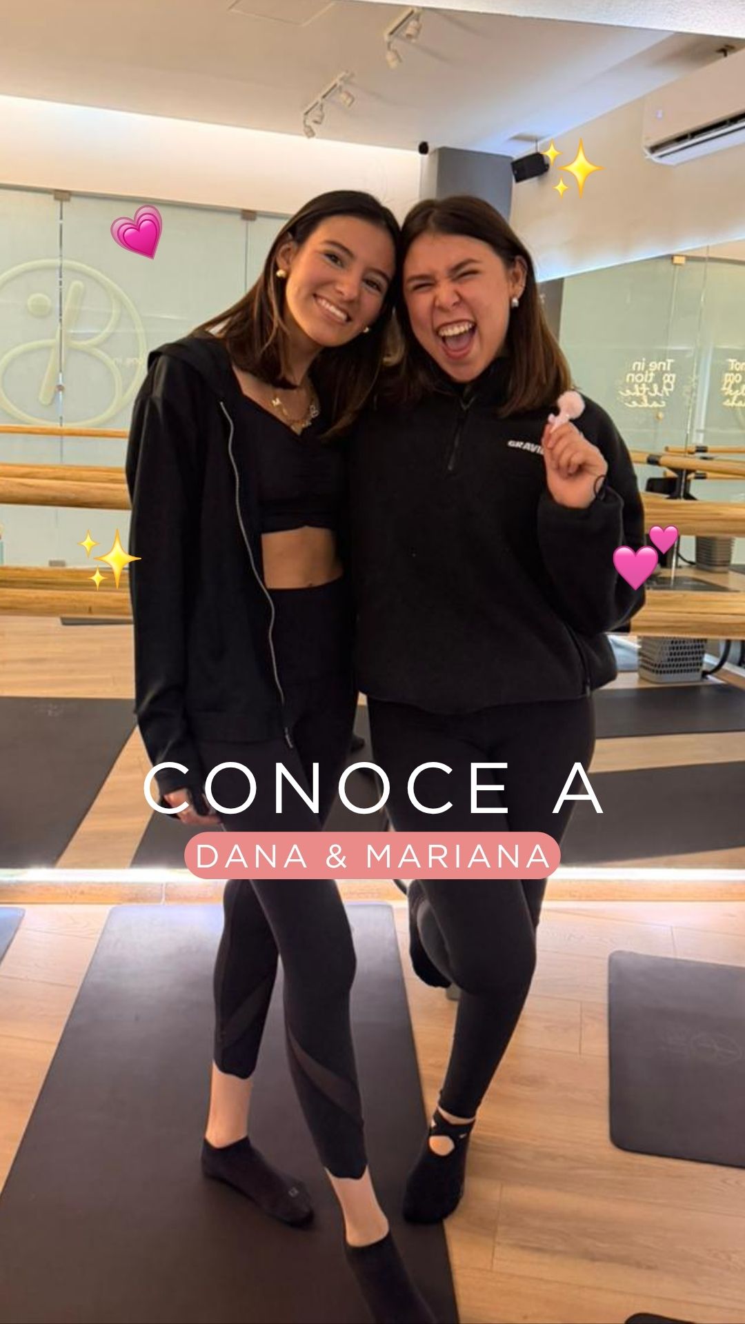 Instagram story created for Barré Motion