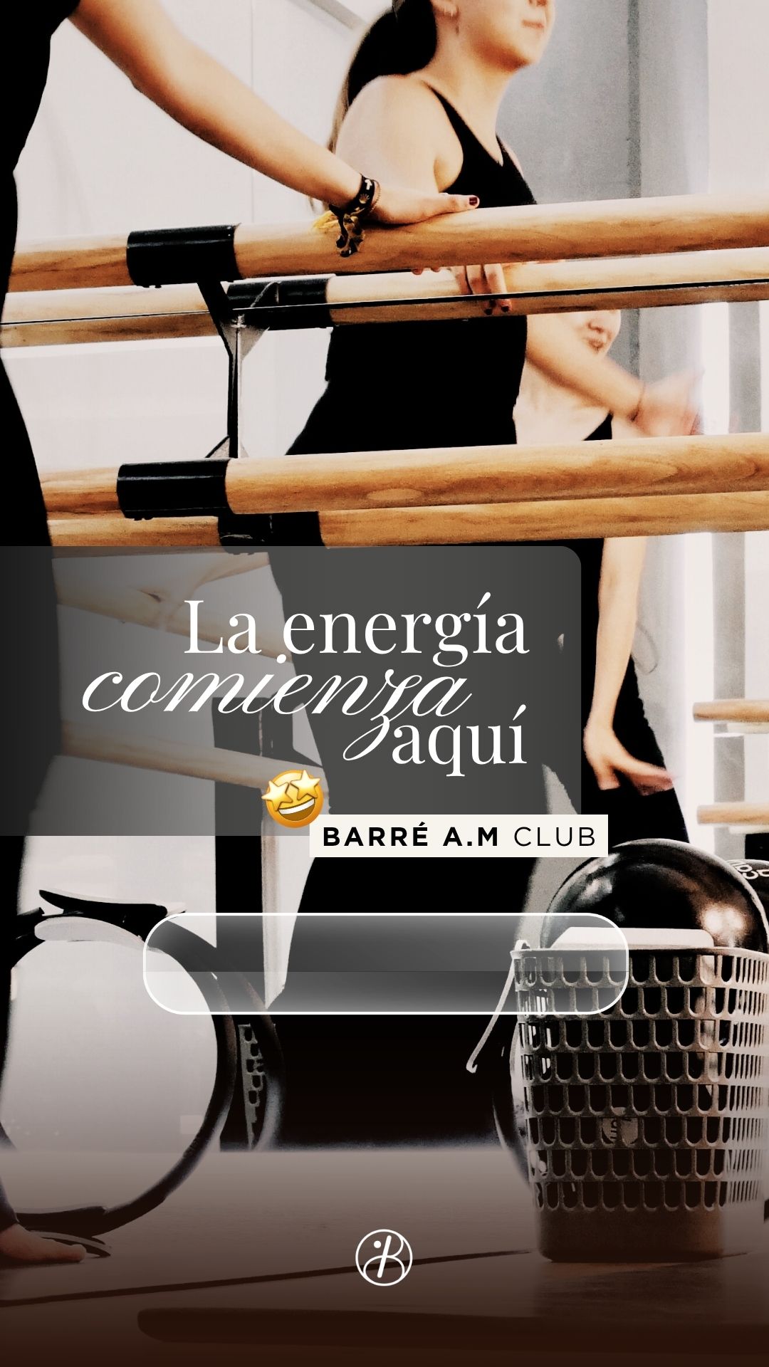 Instagram story created for Barré Motion