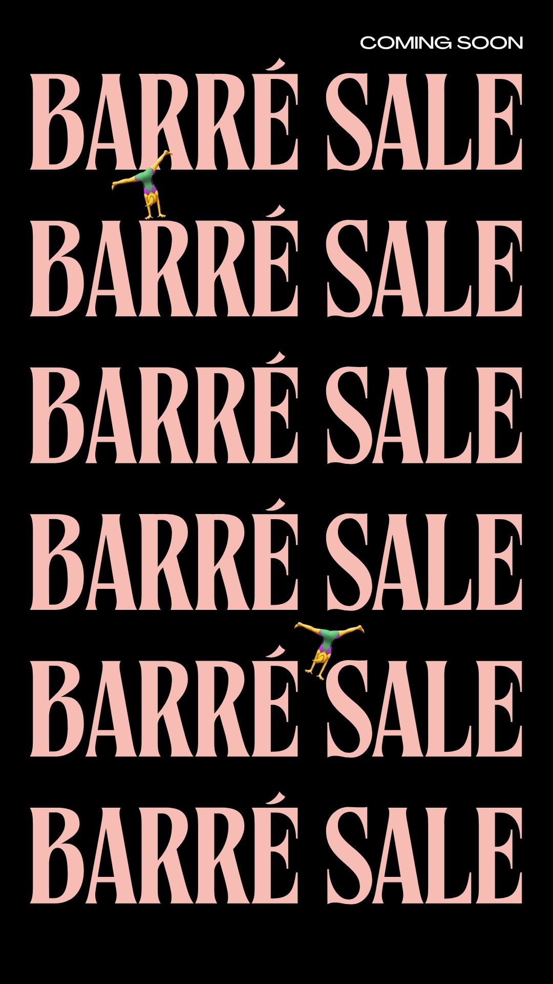 Instagram story created for Barré Motion