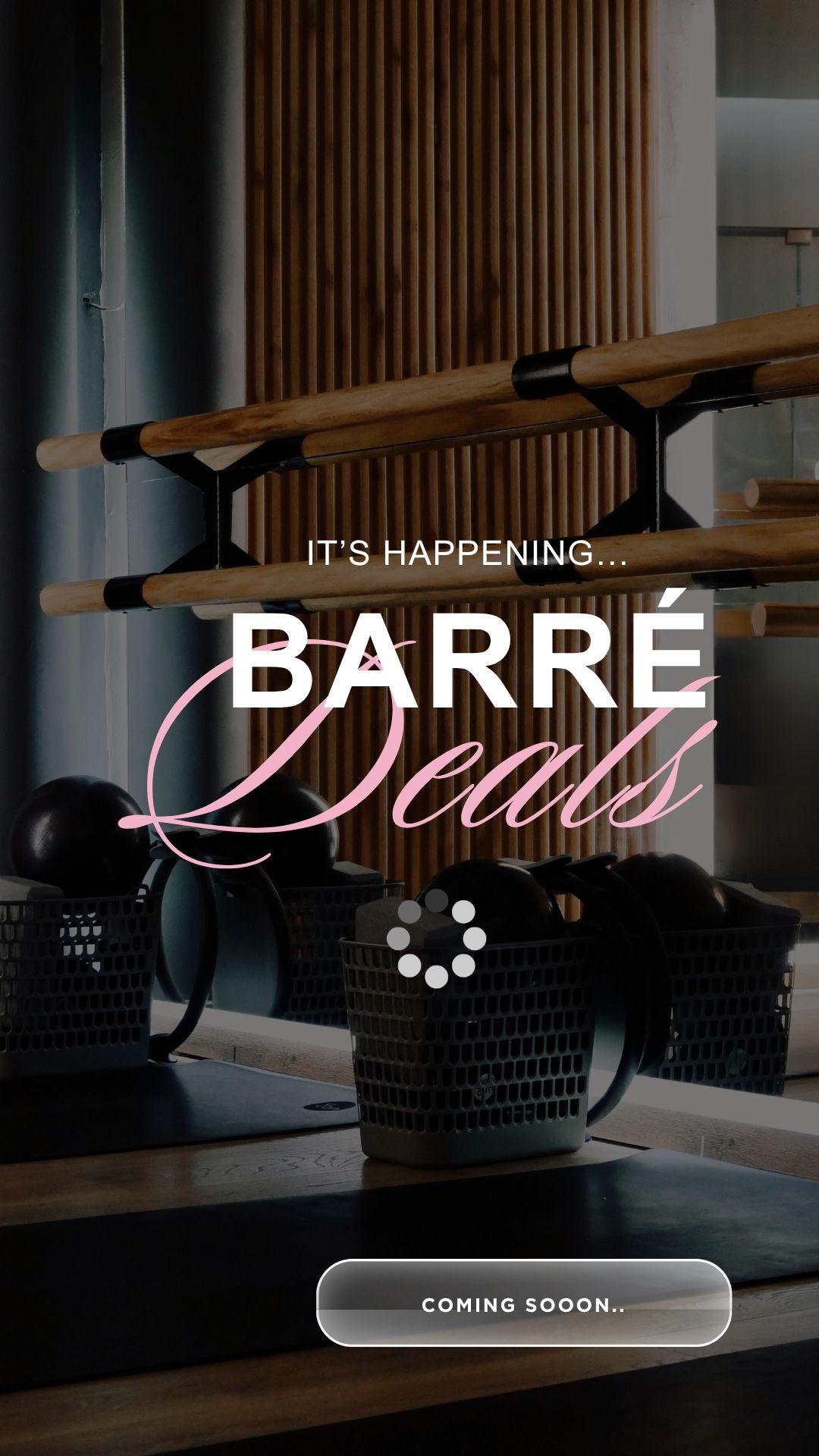 Instagram story created for Barré Motion