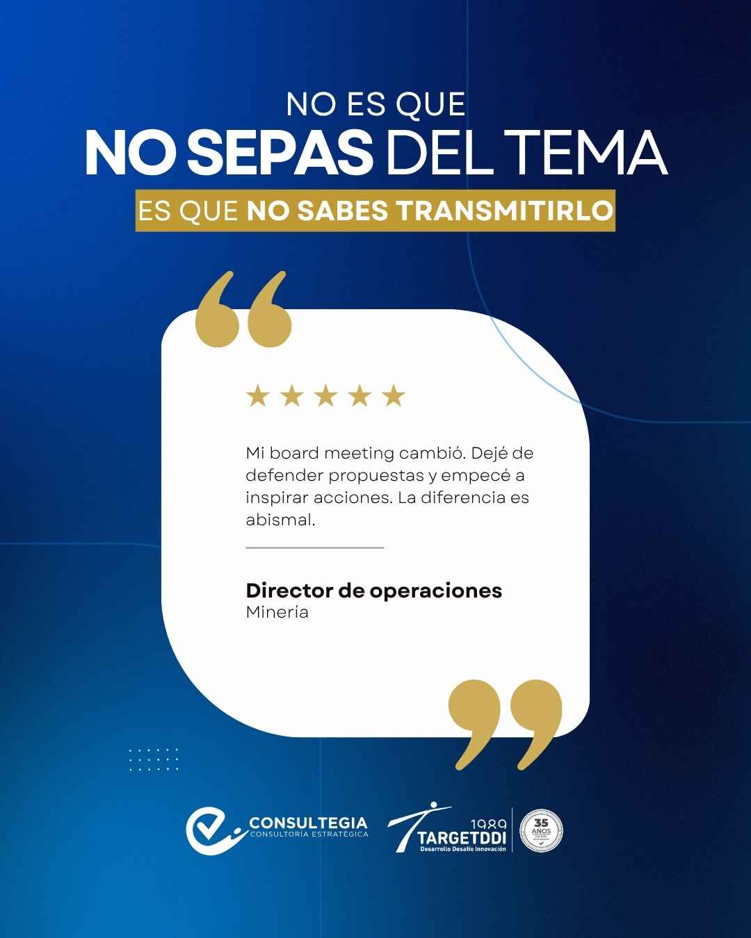 Instagram post created for Consultegia