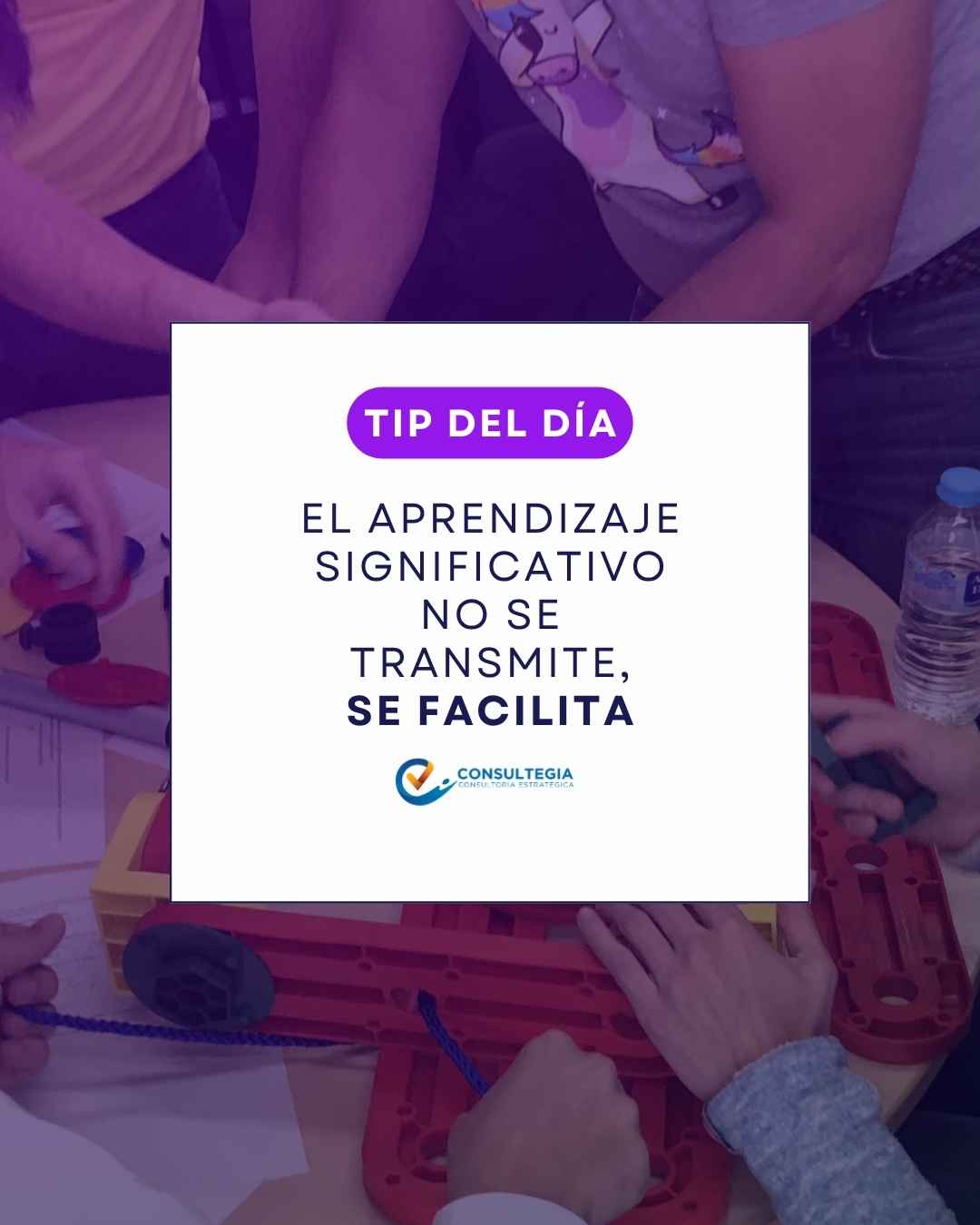 Instagram post created for Consultegia