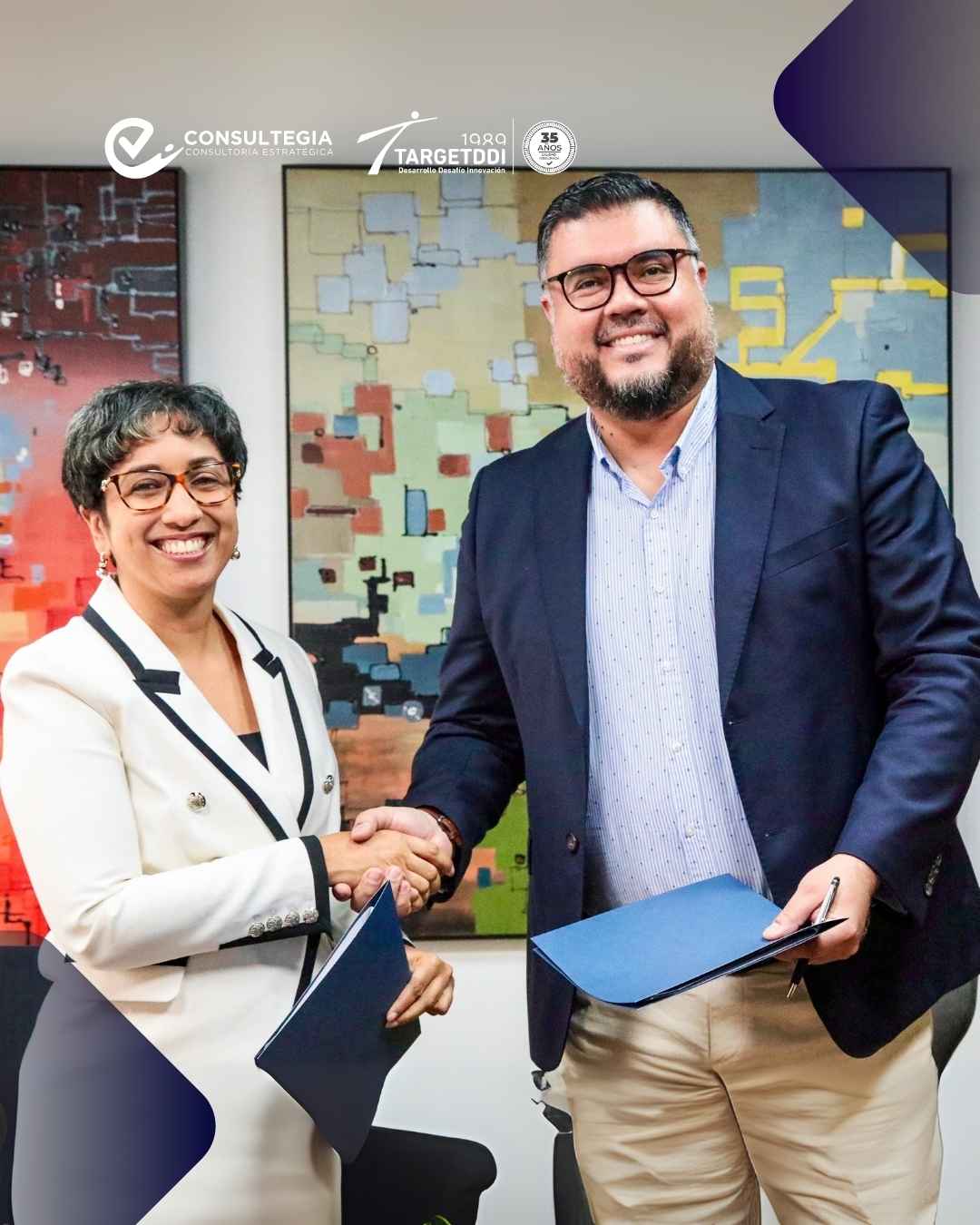 Instagram post created for Consultegia
