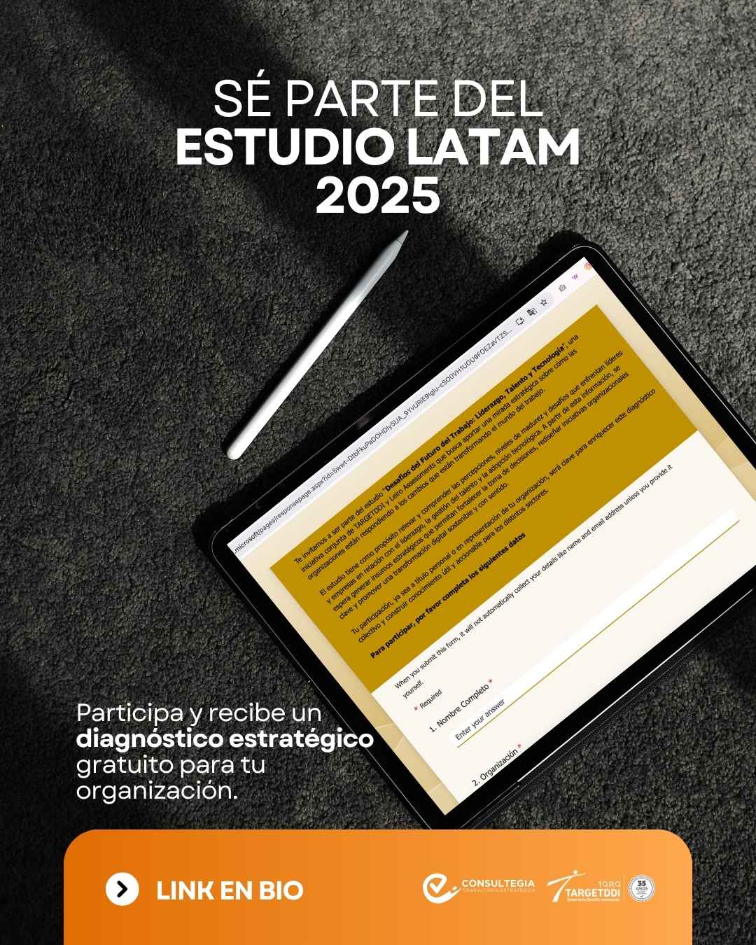 Instagram post created for Consultegia