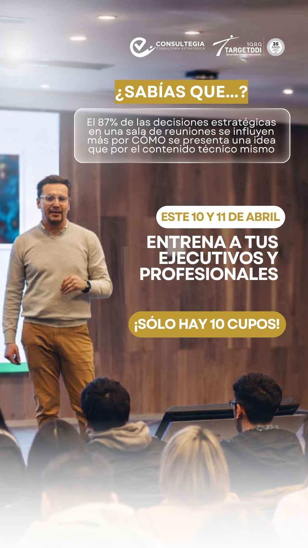 Instagram story created for Consultegia