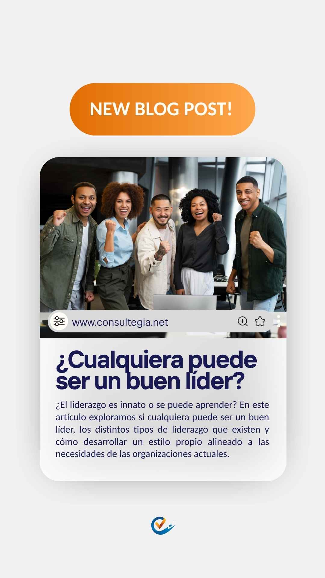 Instagram story created for Consultegia