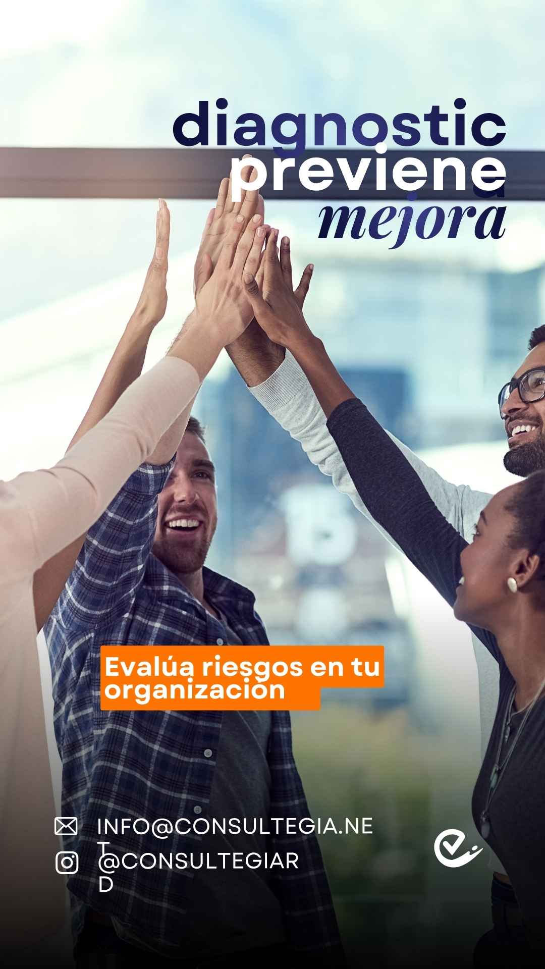 Instagram story created for Consultegia