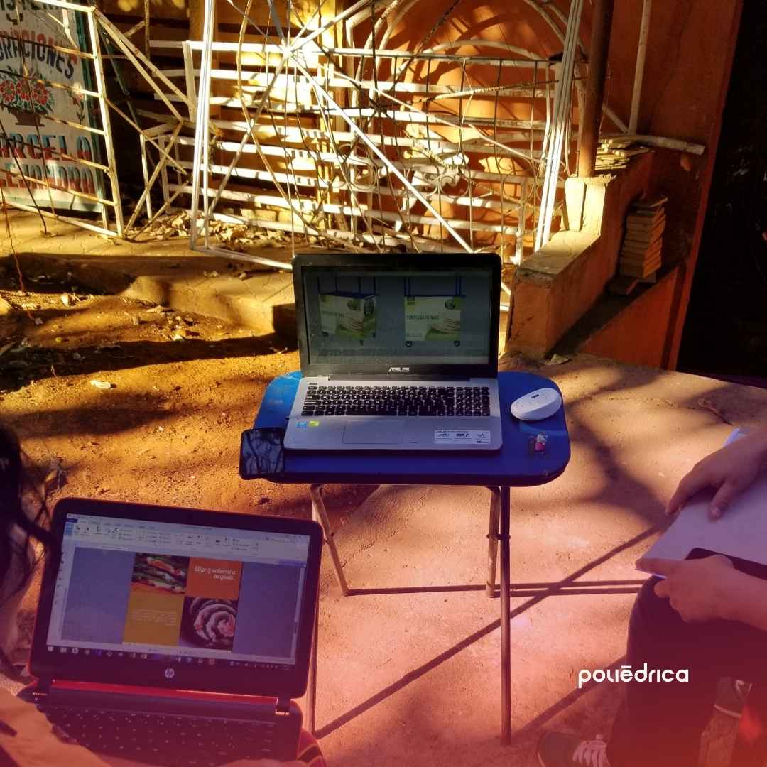 Instagram post created for Poliédrica