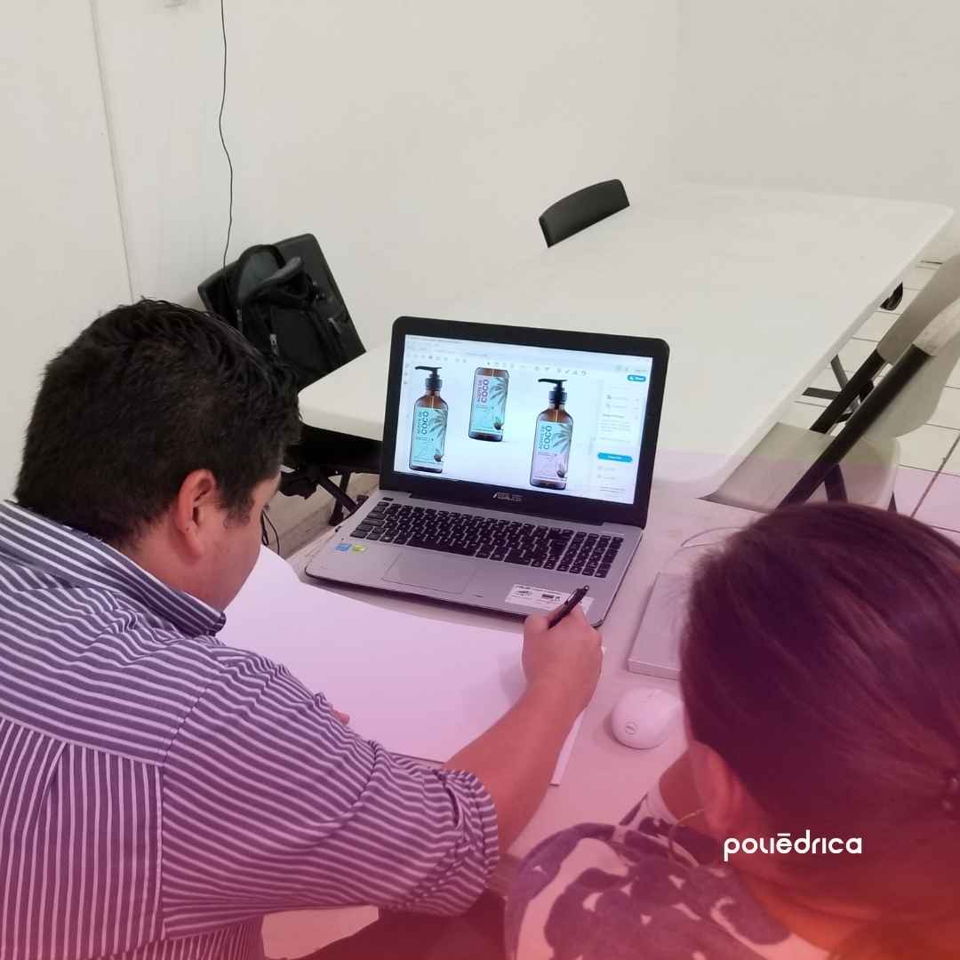 Instagram post created for Poliédrica