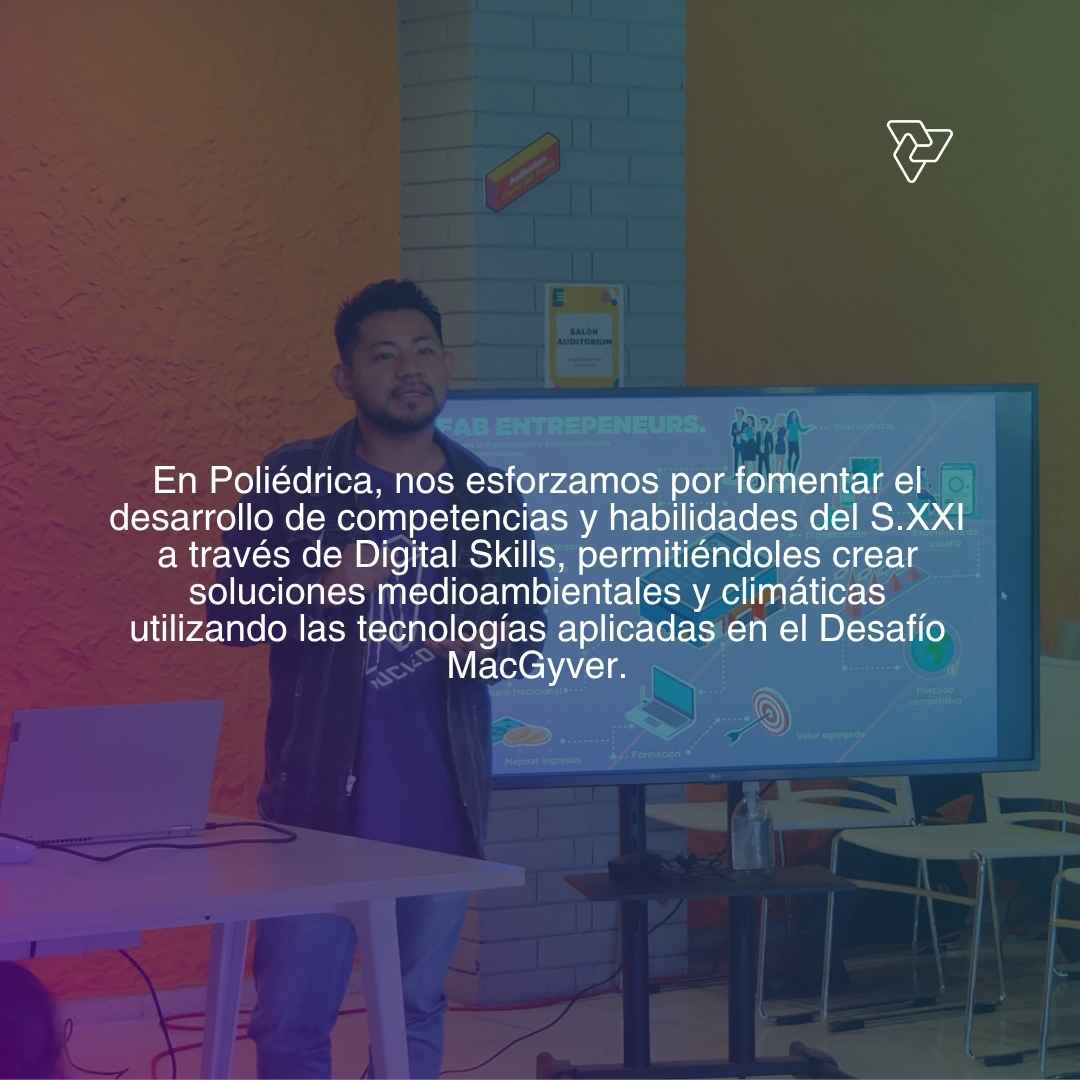 Instagram post created for Poliédrica