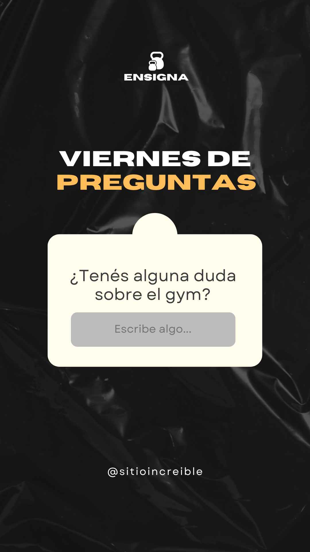 Instagram story created for Poliédrica