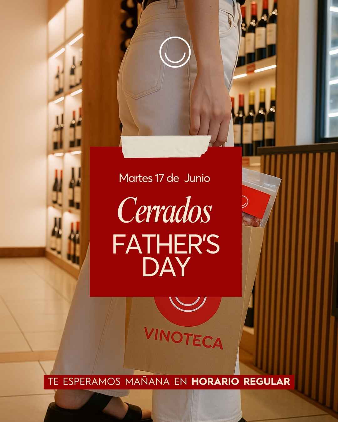 Instagram post created for Vinoteca