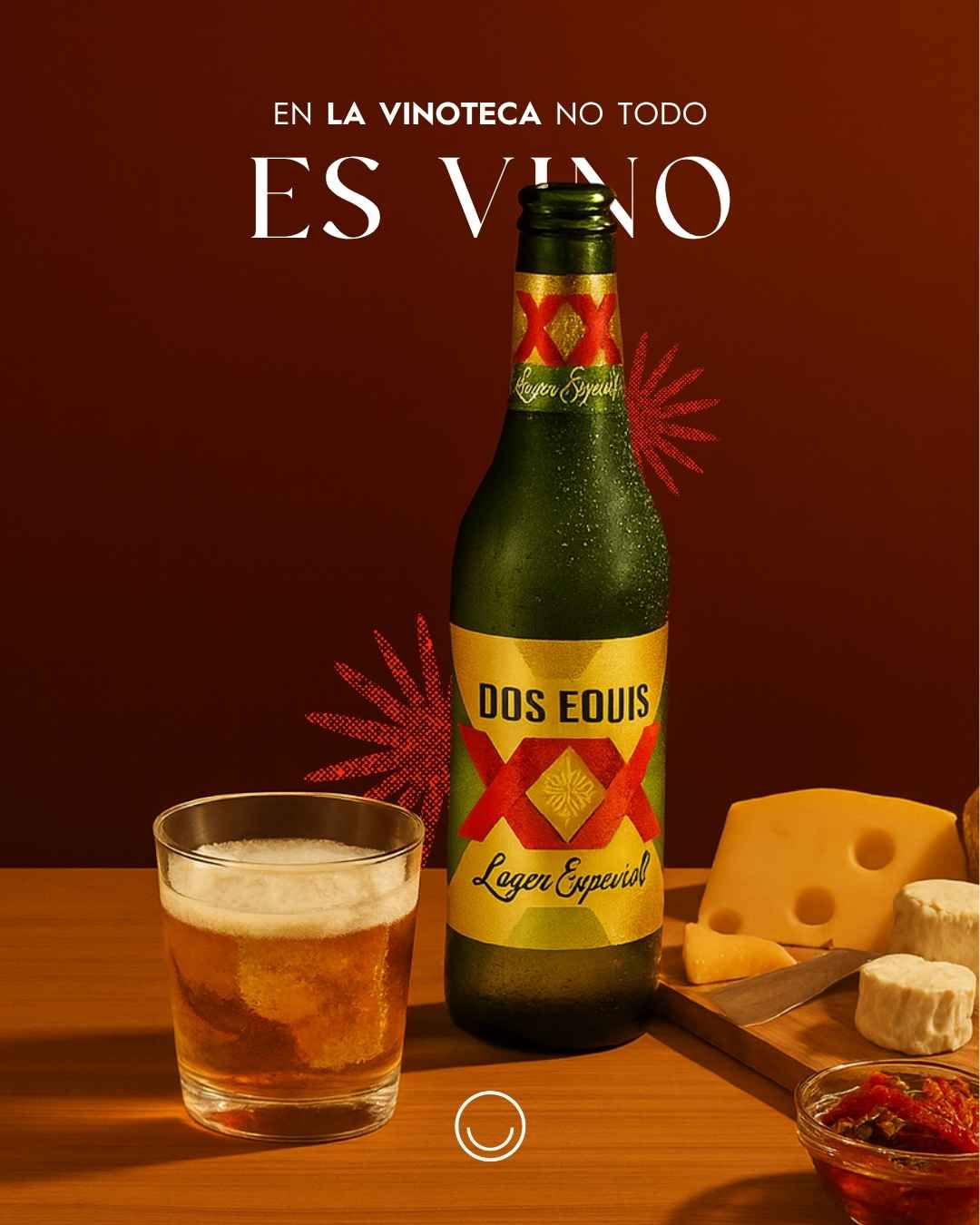 Instagram post created for Vinoteca
