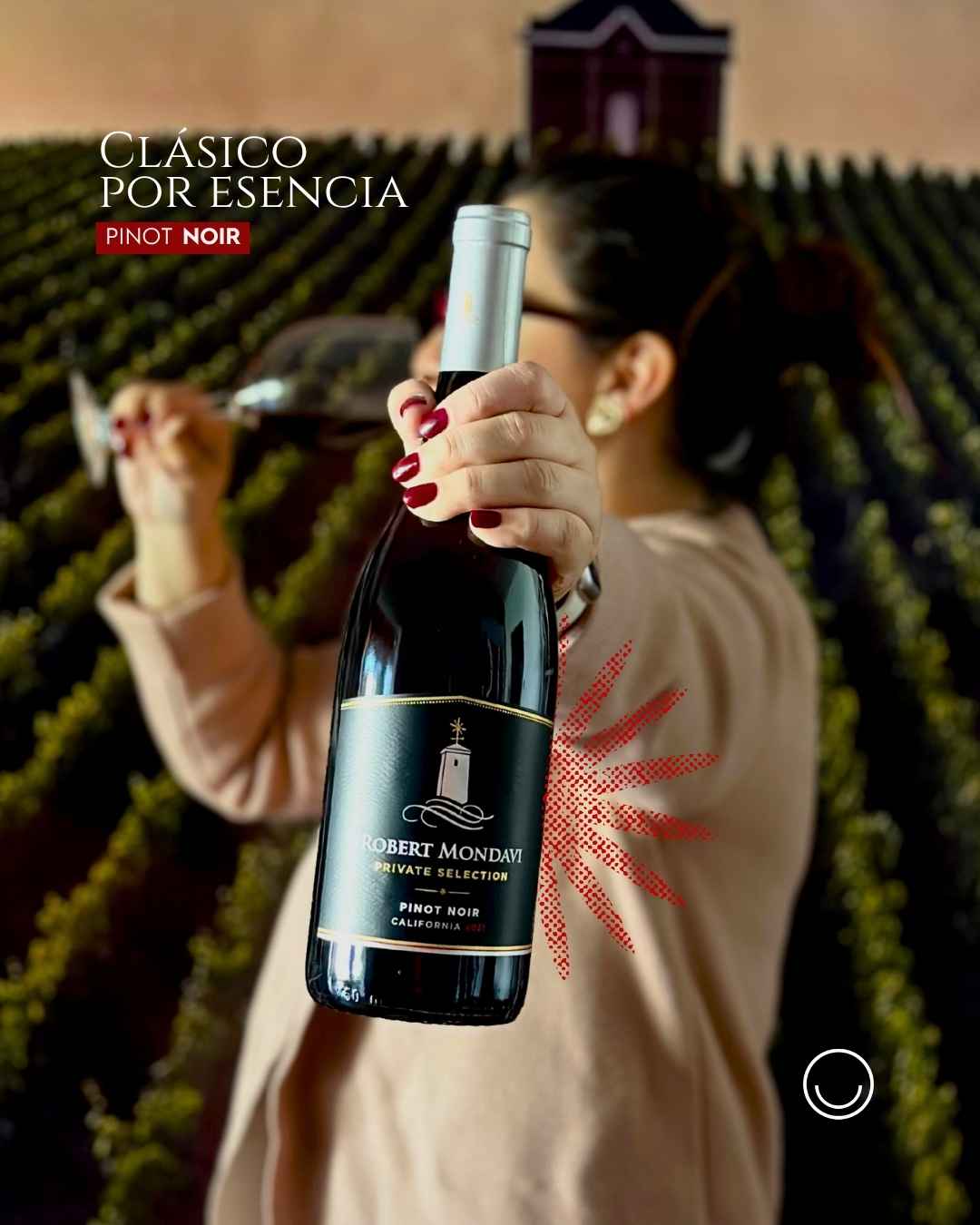 Instagram post created for Vinoteca