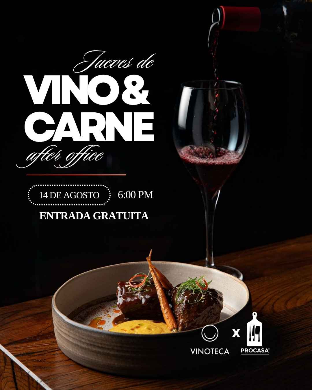 Instagram post created for Vinoteca