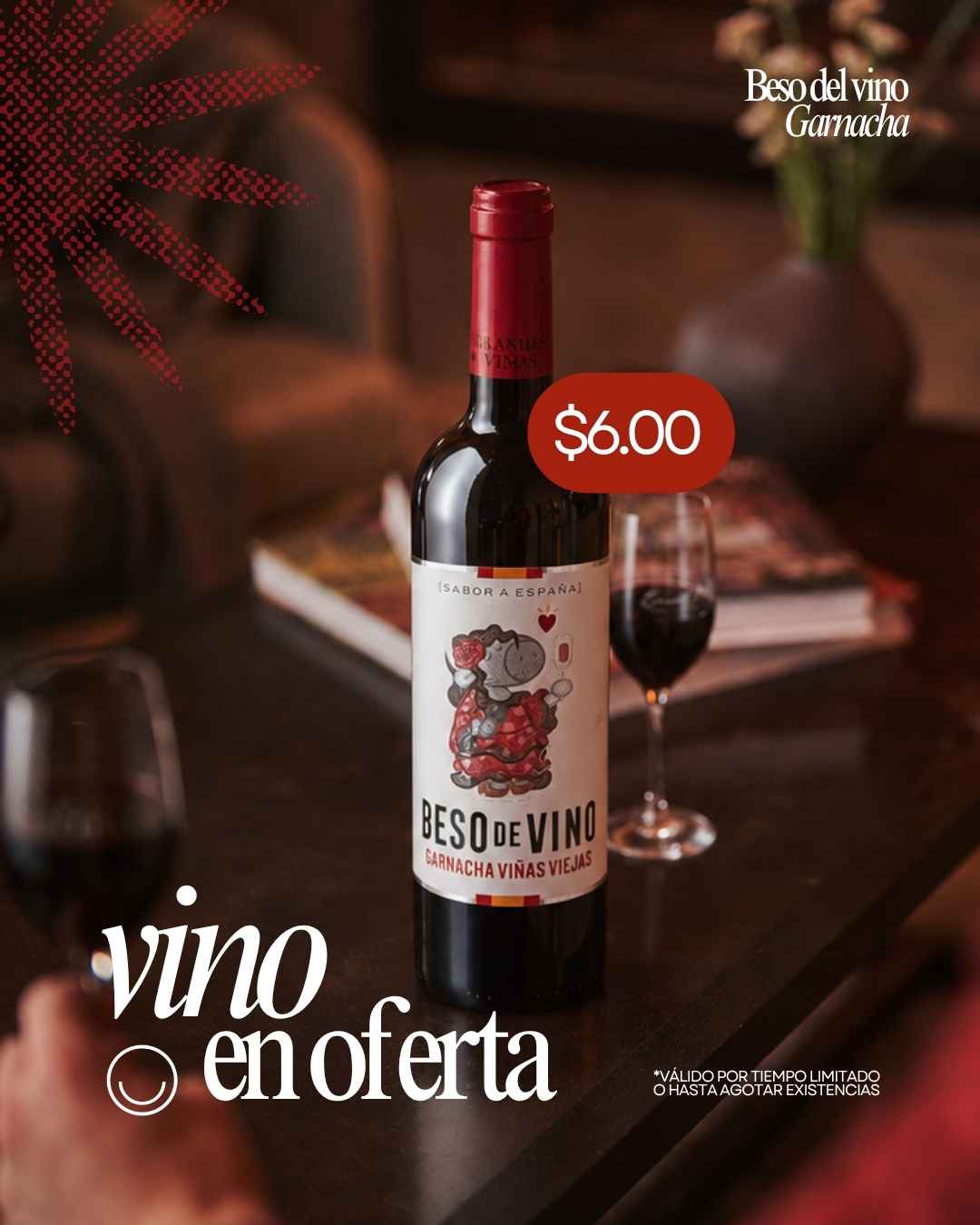 Instagram post created for Vinoteca