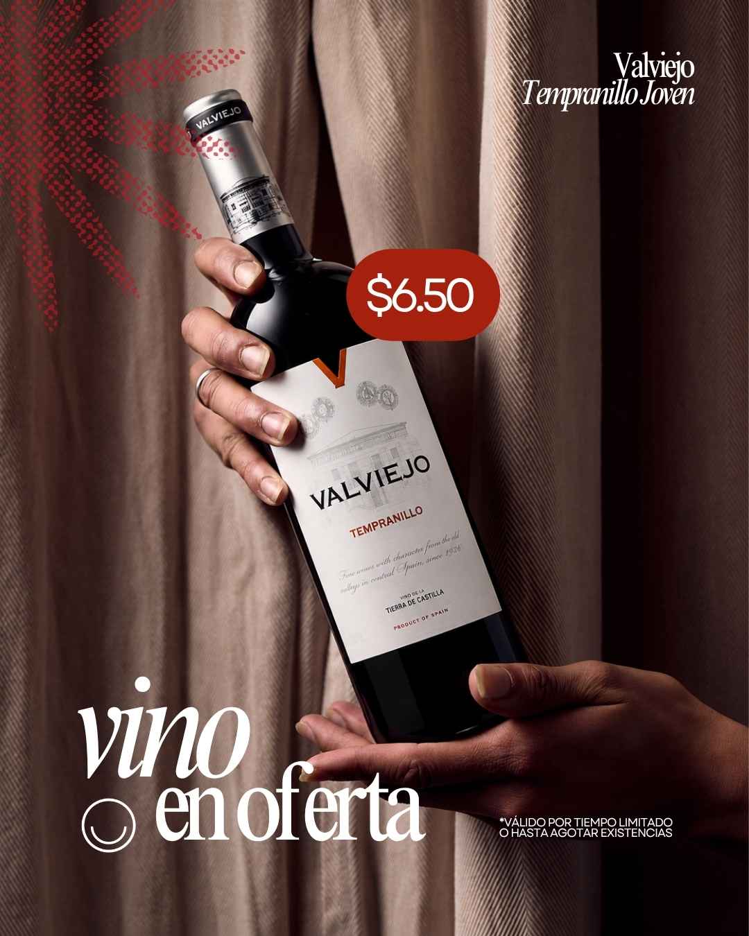 Instagram post created for Vinoteca