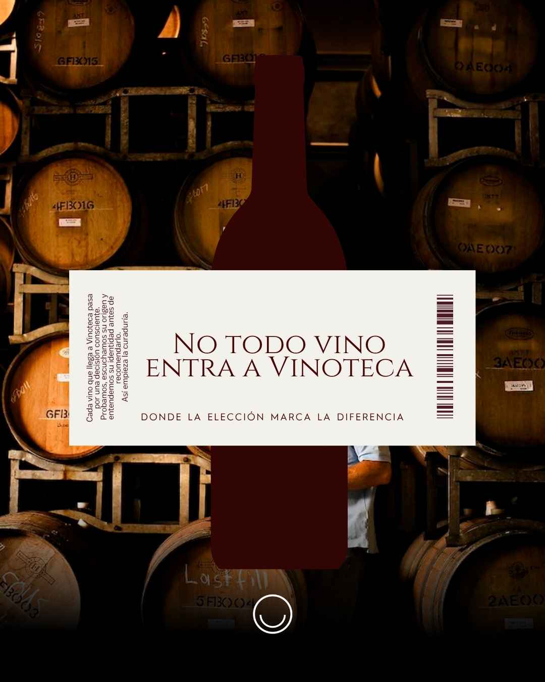 Instagram post created for Vinoteca