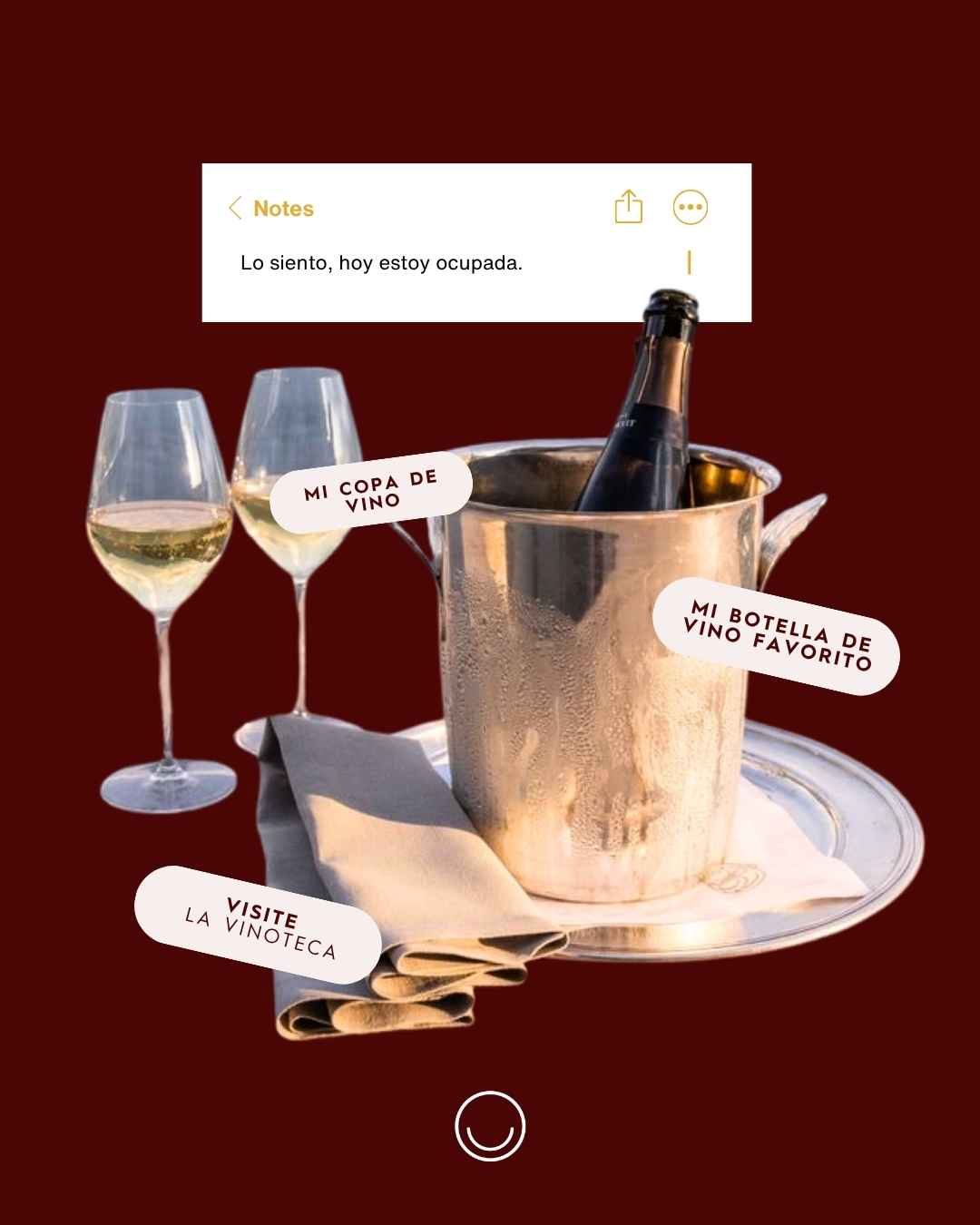 Instagram post created for Vinoteca