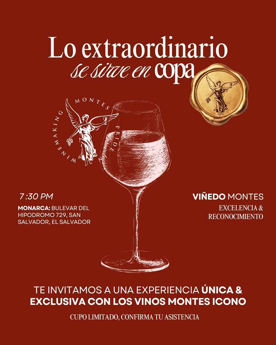 Instagram post created for Vinoteca