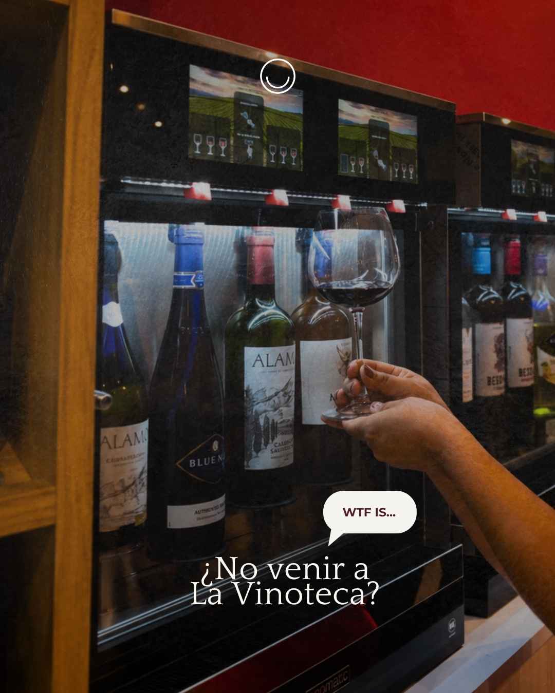 Instagram post created for Vinoteca