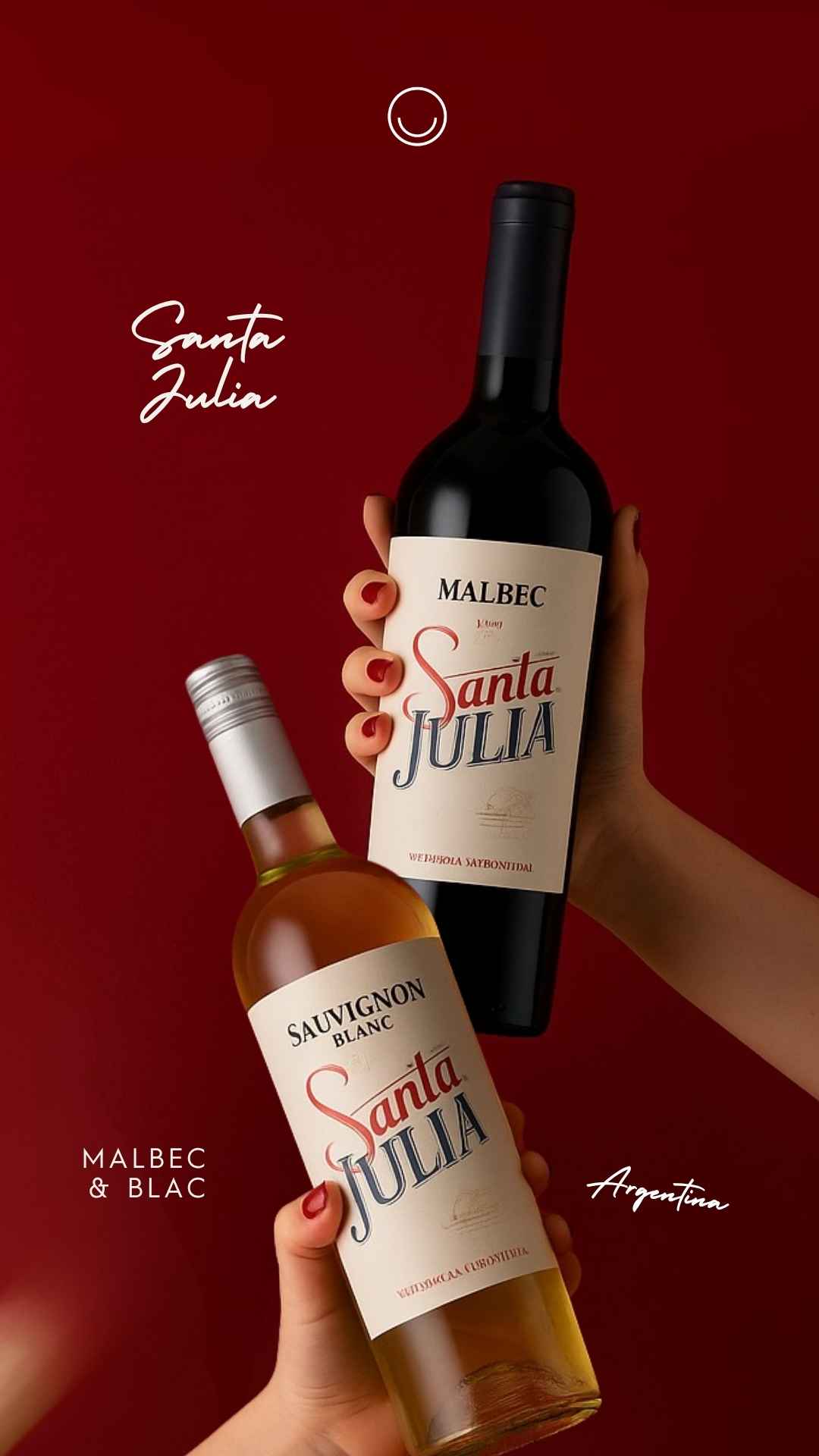 Instagram story created for Vinoteca