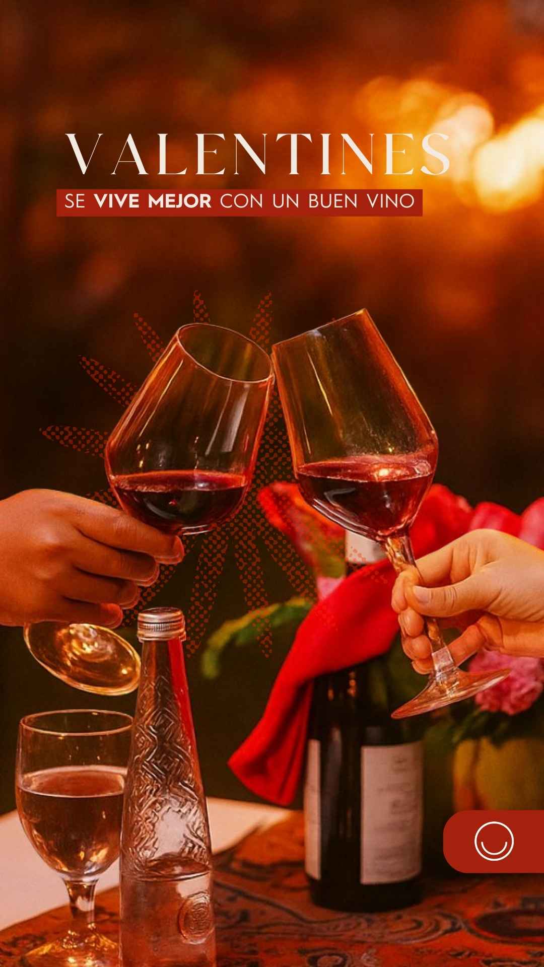Instagram story created for Vinoteca